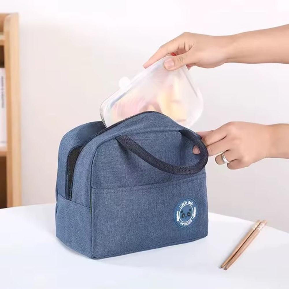 CuddleNest Insulated Lunch Bag for Office Men & Women | Tiffin Bag for School Kids with Aluminum Foil, Waterproof & Durable