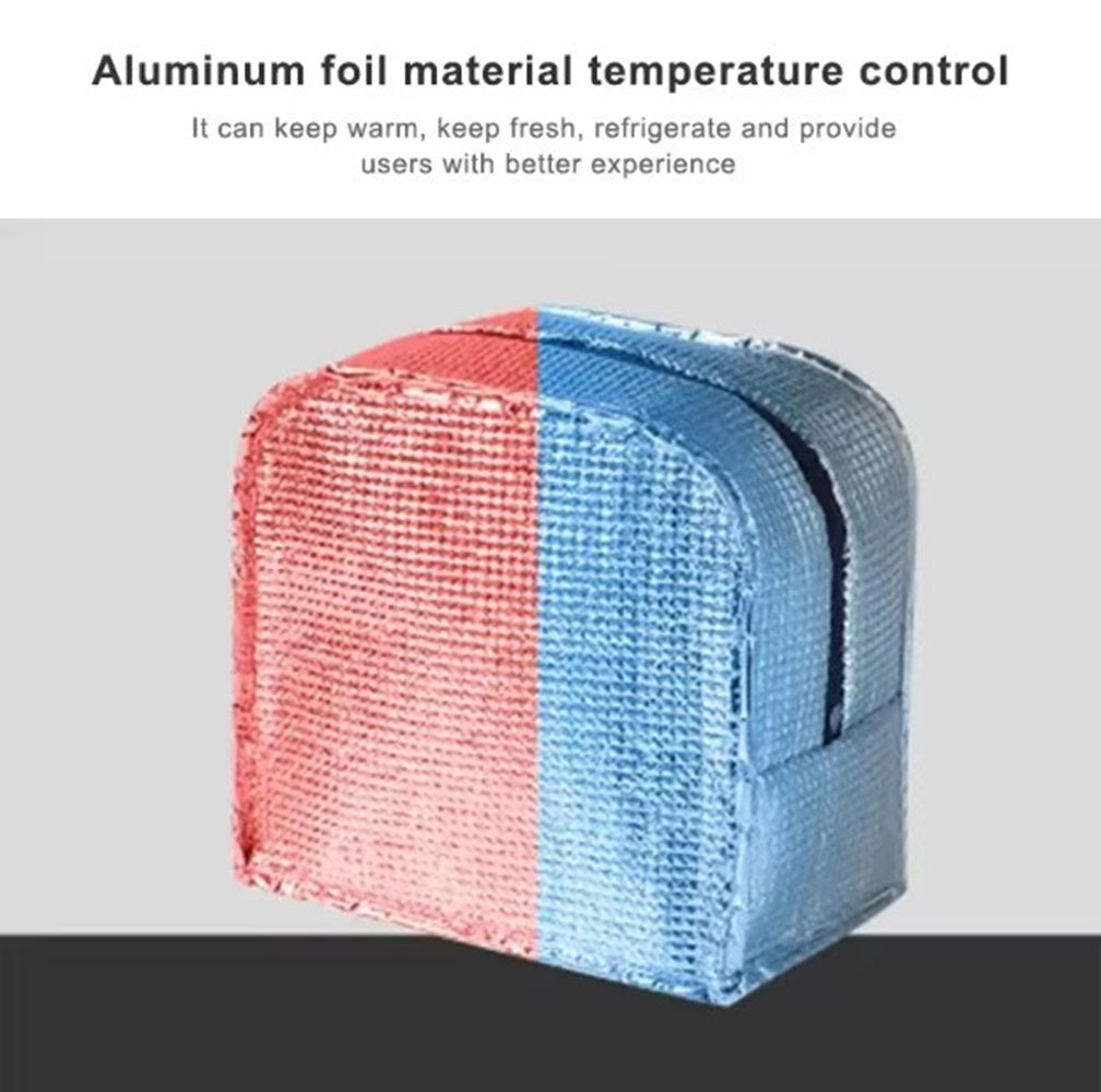 CuddleNest Insulated Lunch Bag for Office Men & Women | Tiffin Bag for School Kids with Aluminum Foil, Waterproof & Durable