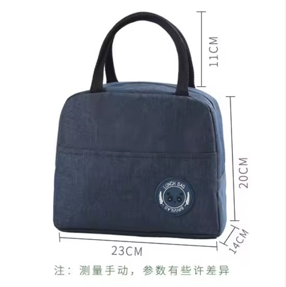 CuddleNest Insulated Lunch Bag for Office Men & Women | Tiffin Bag for School Kids with Aluminum Foil, Waterproof & Durable