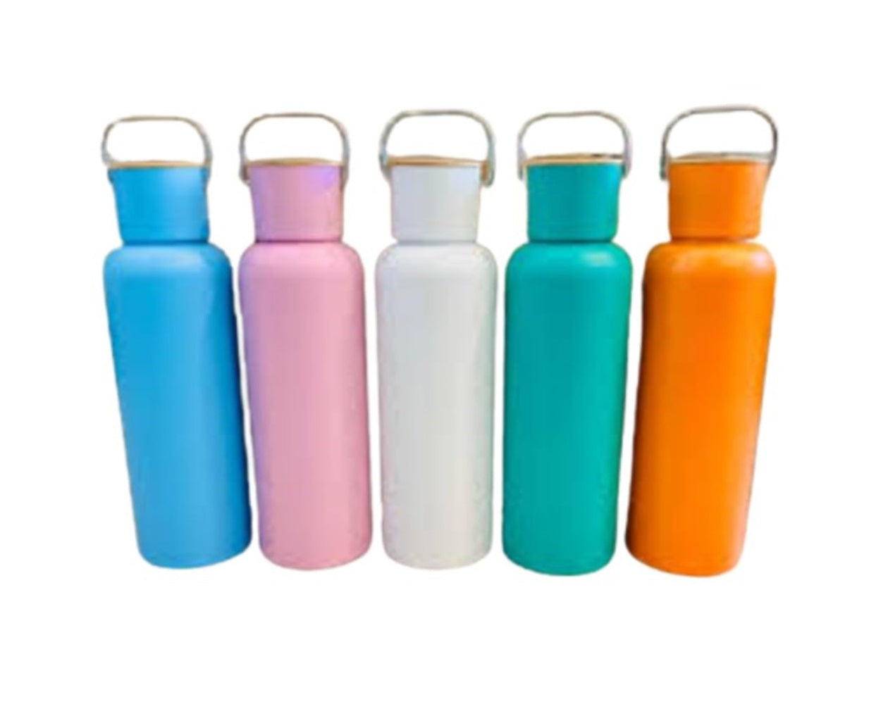 CuddleNest Eco Stainless Steel Water Bottle | Leak-Proof Bottle with Bamboo Top