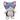 CuddleNest Adorable Cat Plush Toy with Unique Dual-Coloured Eyes