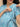 Seafoam Streaks Maternity and Nursing Dress ‚Äì close-up showing concealed nursing zip and wrap neckline in seafoam streak print.