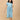 Seafoam Streaks Maternity and Nursing Dress ‚Äì front view of a wrap-style maternity dress with seafoam streak print and airy A-line shape.