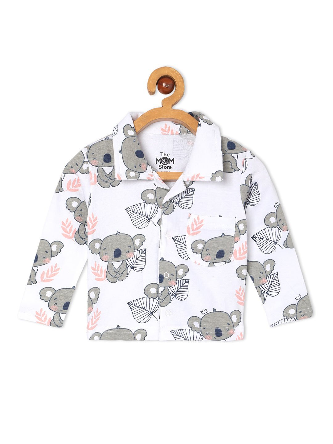 The Mom Store - Twinning Combo - Set Of 2: Baby Koala Matching Pajama Set for Mom and Baby - TWPJ - BBKL