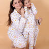 Set Of 2: Fairy Princess Matching Pajama Set For Mom And Baby - TWN2-FRYPNC