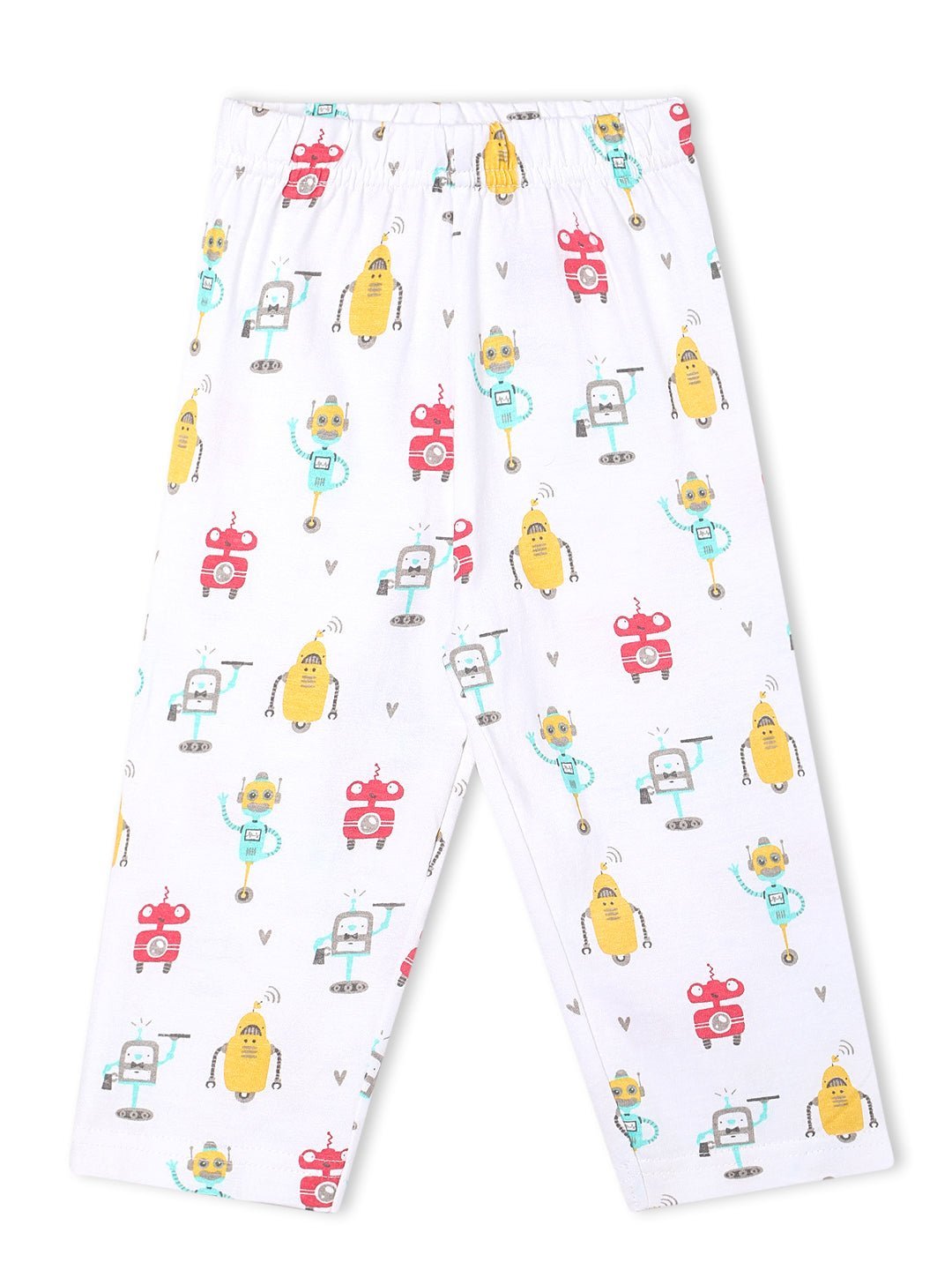 The Mom Store - Twinning Combo - Set Of 2: Robo Club Matching Pajama Set For Mom And Baby - TWN2 - ROBCB