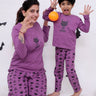 Set Of 2: Stay Spooky Matching Pajama Set For Mom And Baby - PYJ2 - STSPKY
