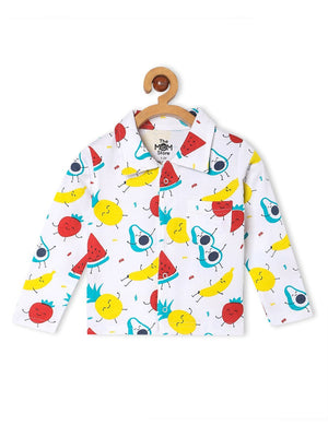 The Mom Store - Twinning Combo - Set Of 3: Fruity Cutie Matching Pajama Set for Mom and Baby - TWPJ - 3 - FRCT