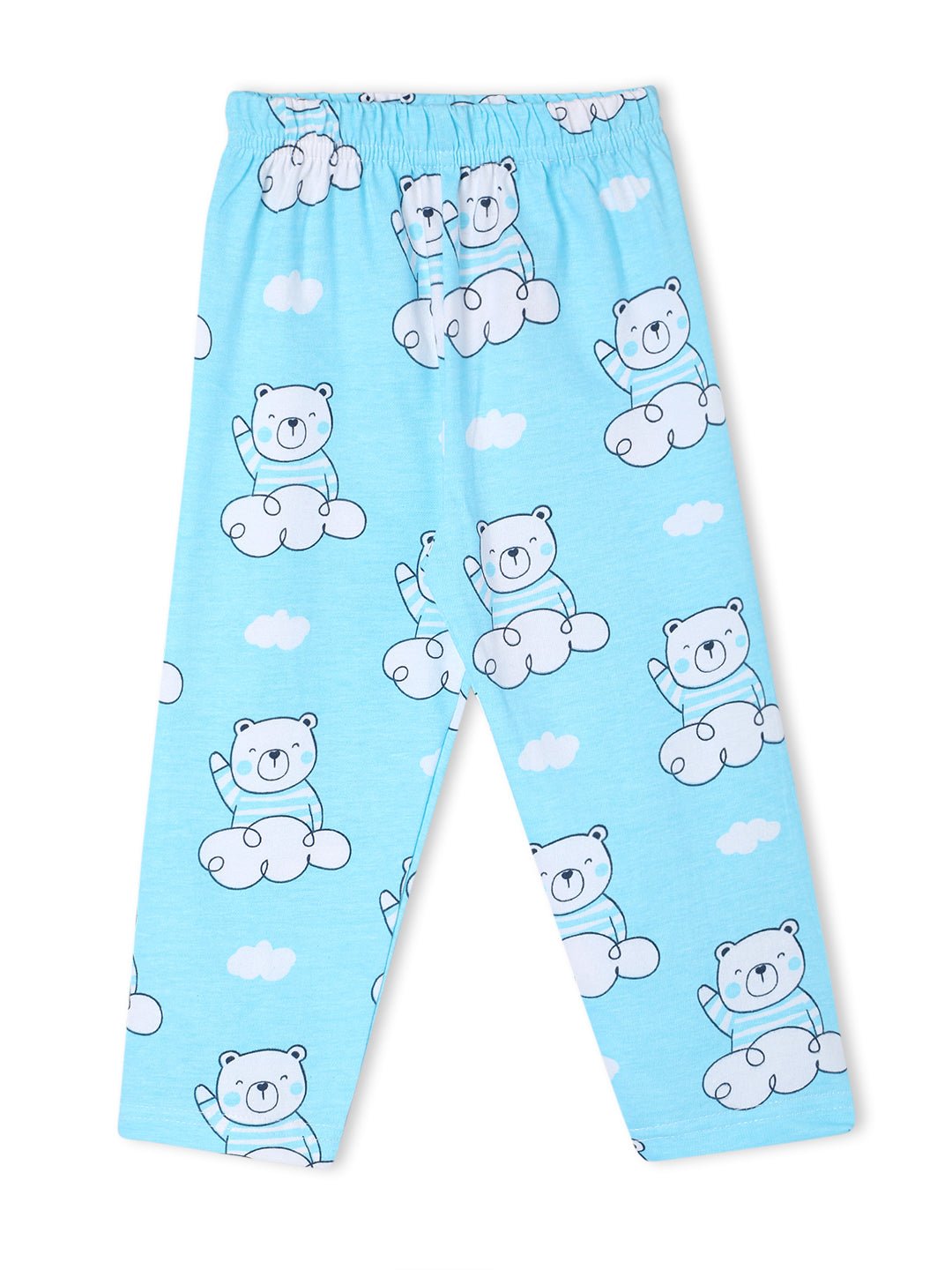 The Mom Store - Twinning Combo - Set Of 3: Hello Bear Matching Pajama Set for Mom and Baby - TWPJ - 3 - HLBR