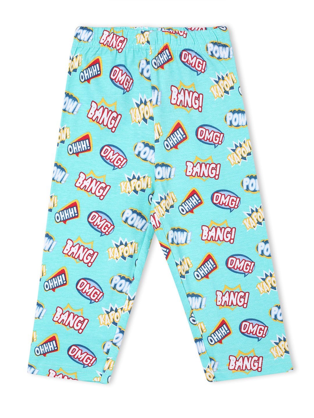 The Mom Store - Twinning Combo - Set Of 3: Mighty Fighter Matching Pajama Set For Mom And Baby - TWN3 - MTFGT