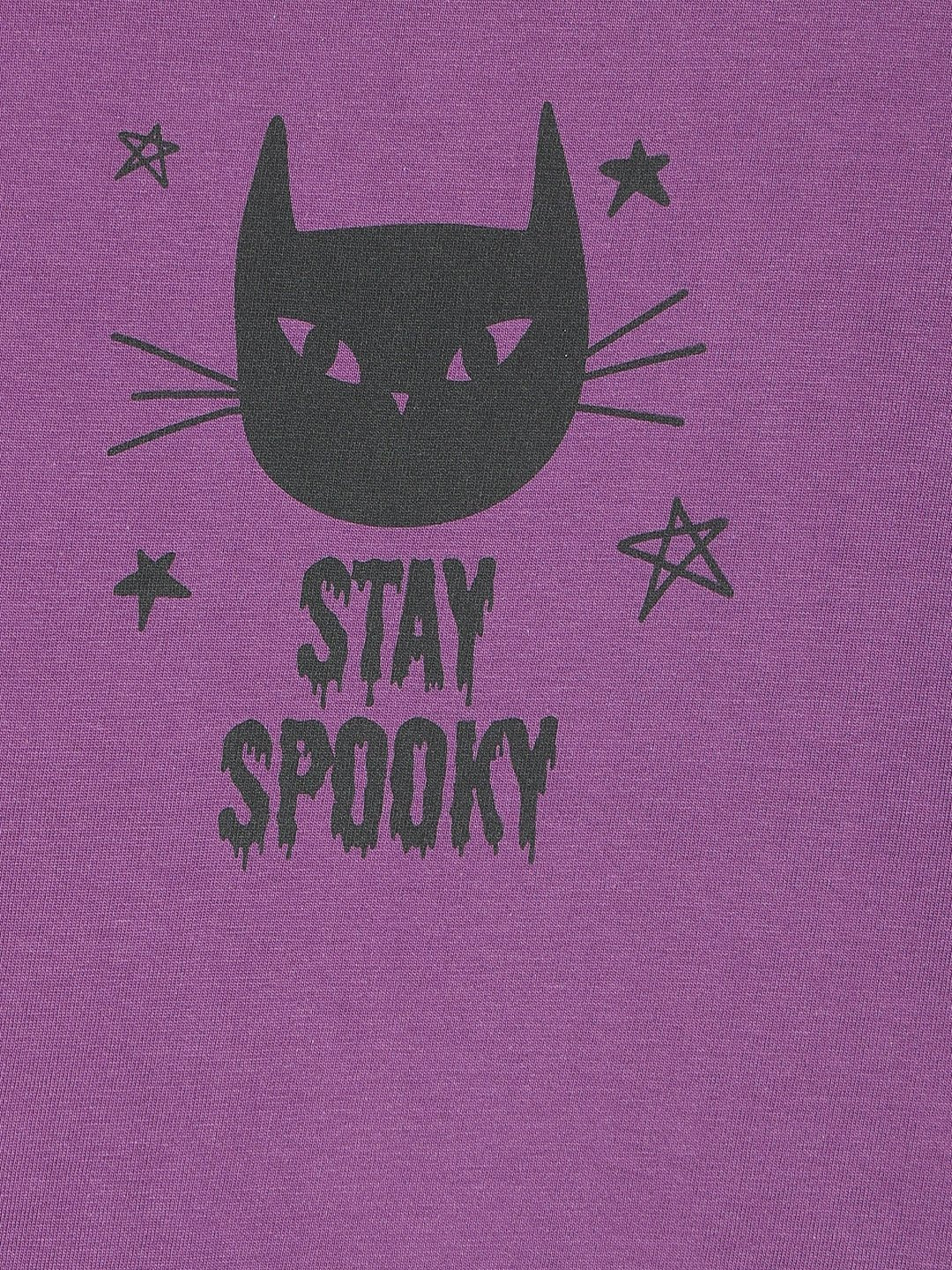 Set Of 3: Stay Spooky Matching Pajama Set For Mom And Baby - PYJ3 - STSPMB
