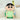 CuddleNest Cute Anime Character Plush Toy | Shin chan Inspired Soft Doll with Green Shell Design