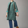 Shaded Spruce Quilted Reversible Maternity Jacket - MAT-JB-GQJ-S