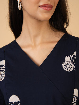 Shadow Utility Maternity and Nursing Dress - S Maternity Casual Dress