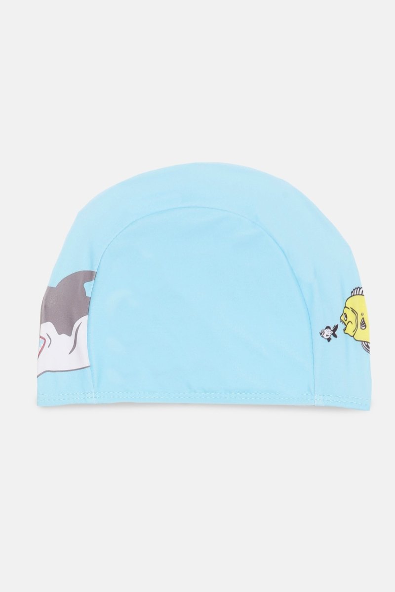 Shark Snap Boys Swim Shorts With Cap Set - KSW-SG-SHSN-2-3