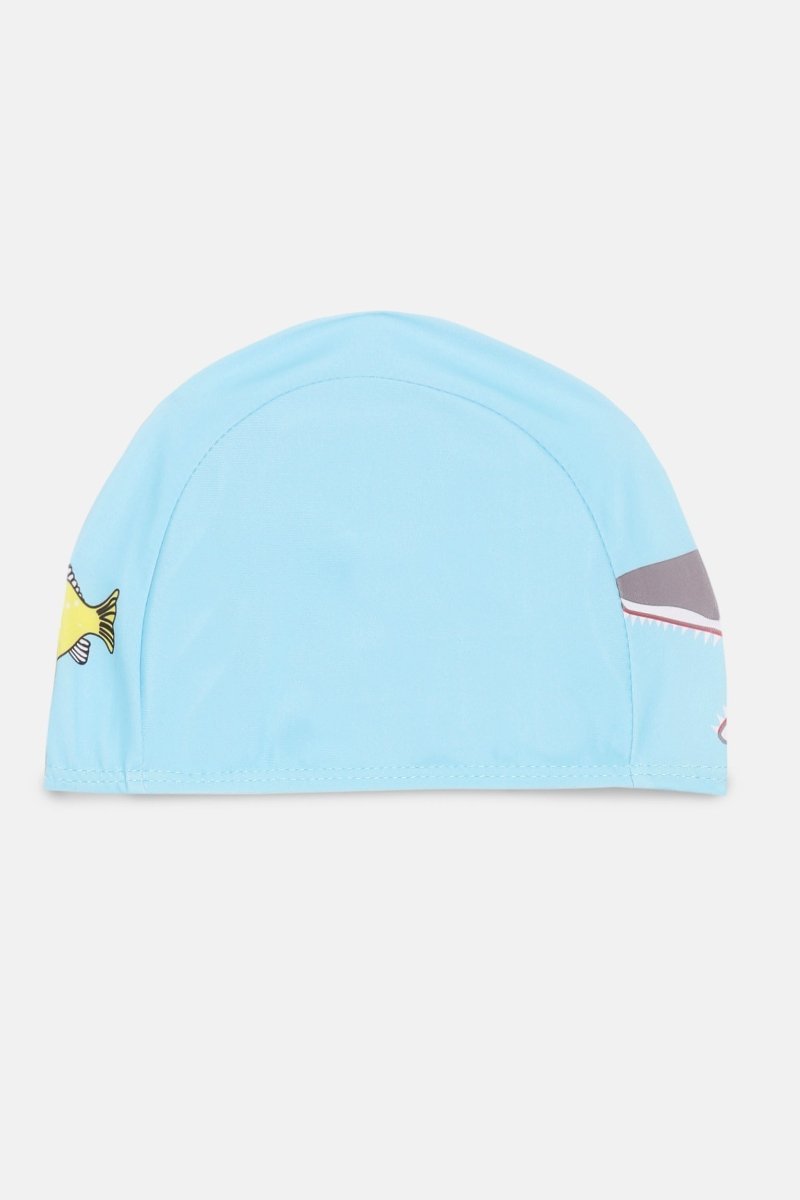 Shark Snap Boys Swim Shorts With Cap Set - KSW-SG-SHSN-2-3