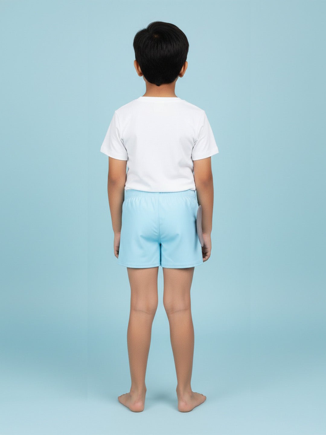 Shark Snap Boys Swim Shorts With Cap Set - 2 - 3 Years Kids Swimwear