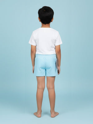 Shark Snap Boys Swim Shorts With Cap Set - 2 - 3 Years Kids Swimwear