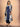 Sharp in Blue Womens Co Ord Set With Jacket - S Women's Co ord Set