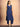 Sharp in Blue Womens Co Ord Set With Jacket - S Women's Co ord Set