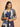Sharp in Blue Womens Co Ord Set With Jacket - S Women's Co ord Set