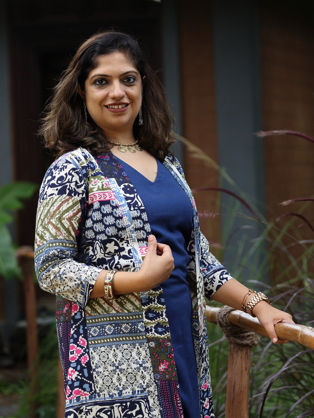 Sharp in Blue Womens Co Ord Set With Jacket – The Mom Store