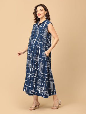 Sharp in Splash Maternity and Nursing Jumpsuit - MJS - SD - SRPIS - S
