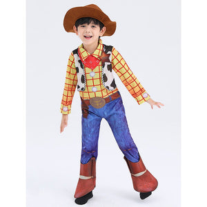 Sheriff Cowboy theme Kids Halloween Costume Fancy Dress Up - 3 - 4 Years Halloween