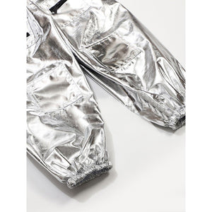 Shiny Silver Astronaut, Halloween Costume Fancy Dress Up - 4 - 6 Years Halloween