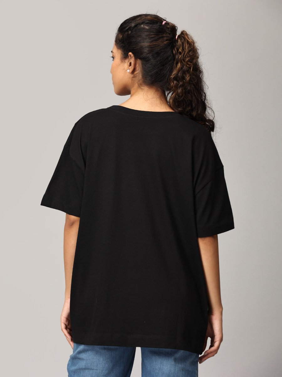 Shit Just Got Real Oversized Mumma T shirt - MAT-SC-SJGRO-S