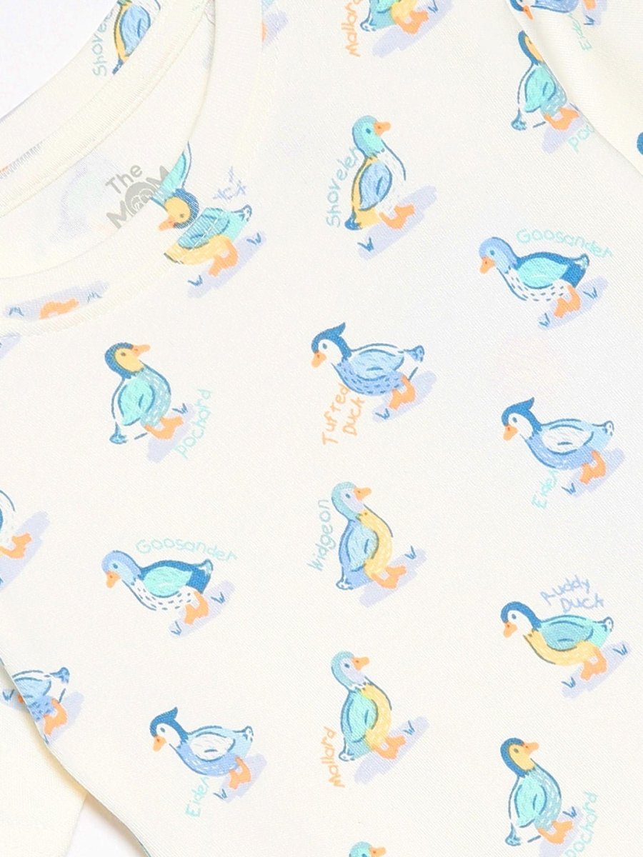 Shorts Romper Combo of 2: Duck Tales-Birdie & Blossom - ROM2-PB-DTBB-PM