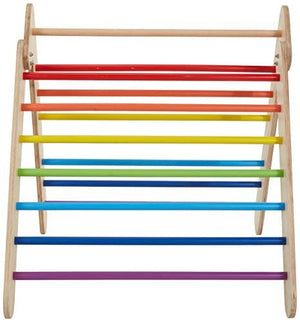 Shumee Wooden Rainbow Pikler Triangle - Kids Activity & Play Equipment