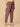 side view of Sienna Bloom maternity striped printed pants with soft breathable fabric.