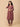 Sienna Bloom maternity and nursing kurta set featuring ethnic print kurta and striped pants ‚Äì side pose.