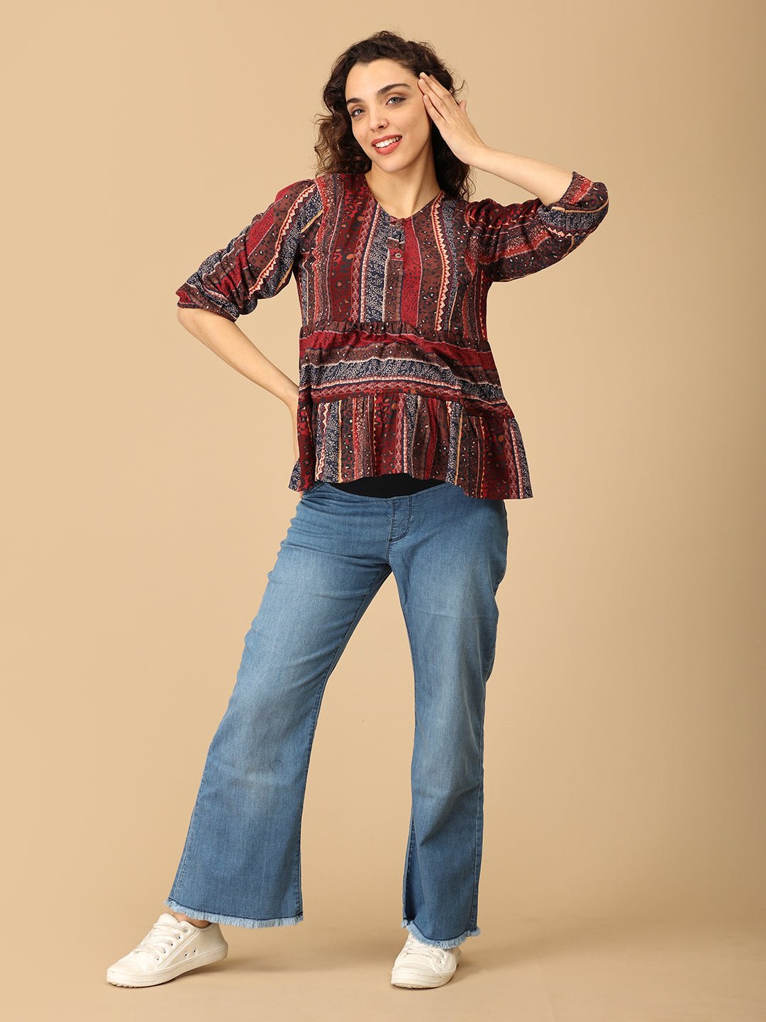 Sienna Soul Maternity and Nursing Top - MAT - SD - SIENS - S