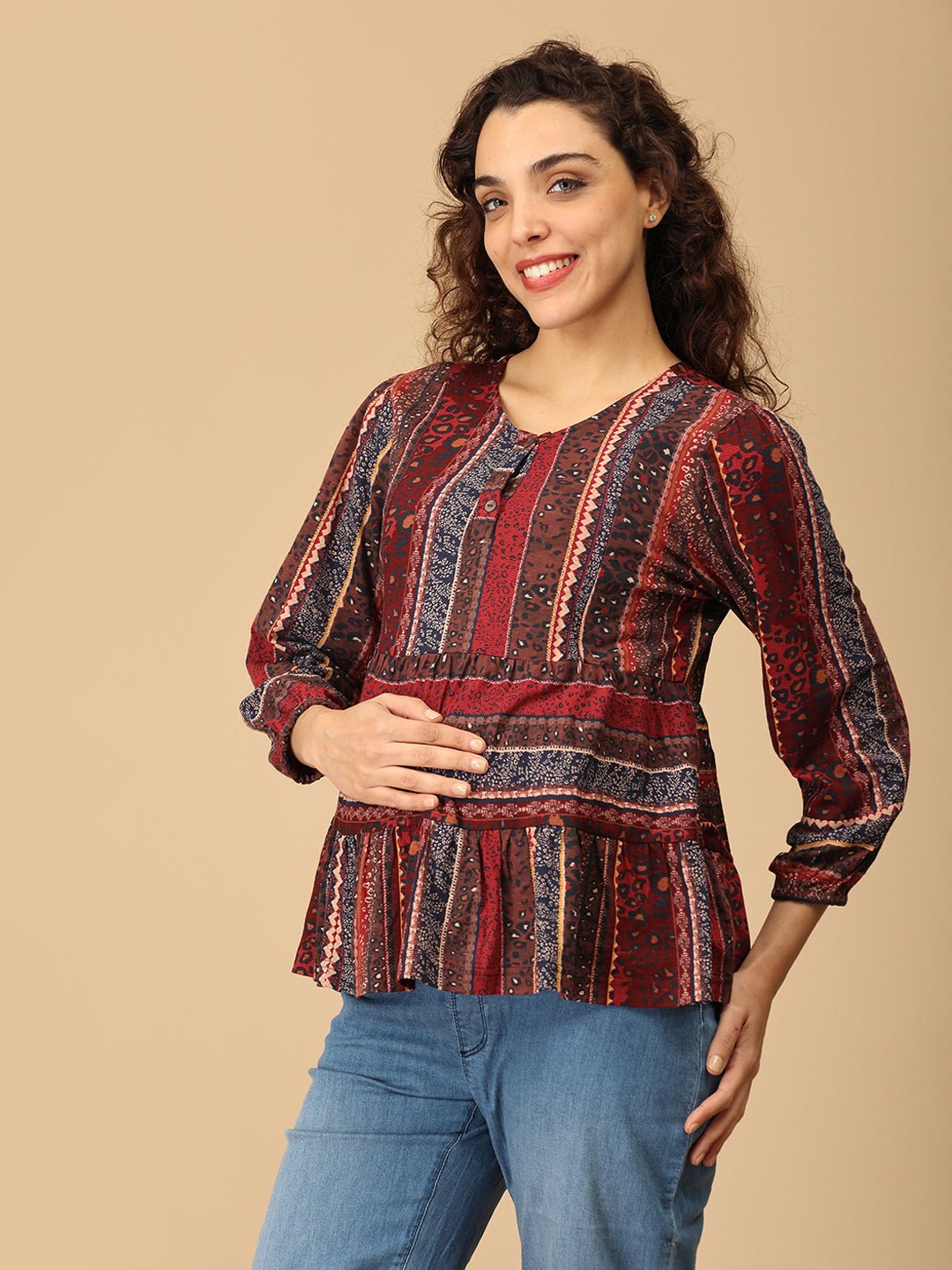 Sienna Soul Maternity and Nursing Top - MAT - SD - SIENS - S