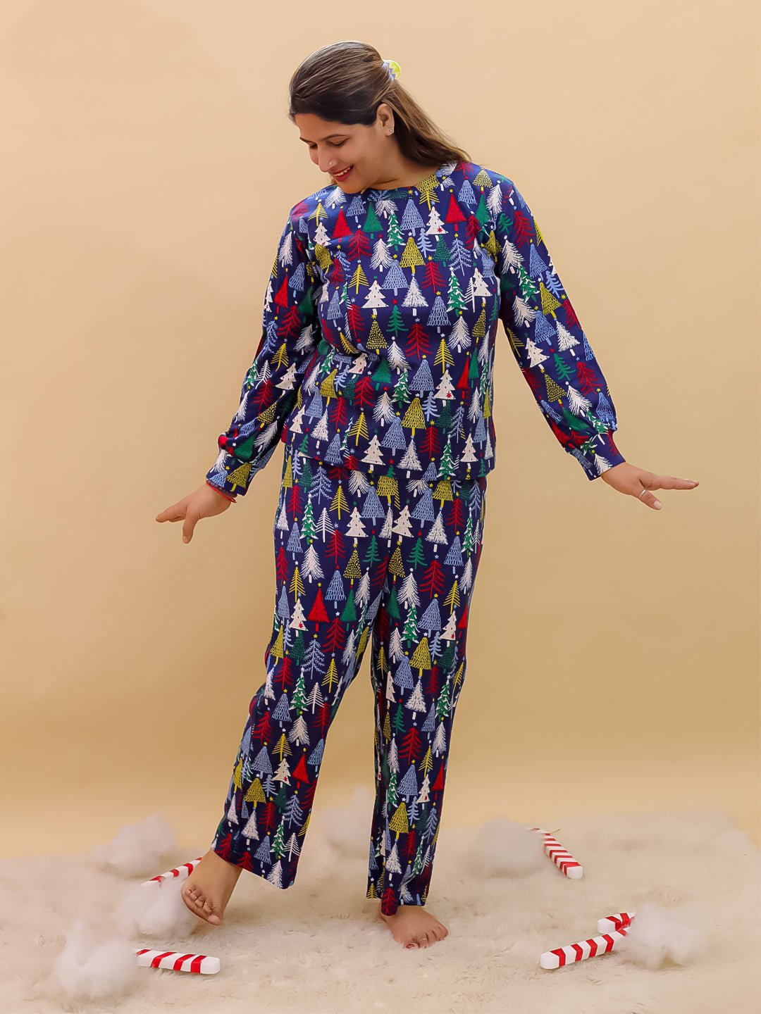 Silent Night Maternity Pajama Set - NW - SD - SLNGT - S