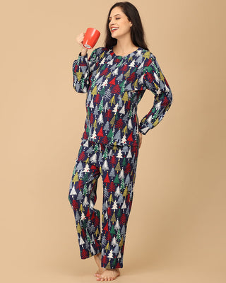 Silent Night Maternity Pajama Set - NW - SD - SLNGT - S