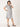 Silver Storm Shimmer Maternity Kurti Dress With Nursing - MEW-SLSTK-S