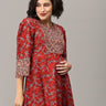 Sindhoora Maternity and Nursing Short Kurti - MEW-JB-MRMS-S