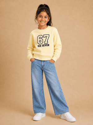 Six Seven Kids Sweatshirt - 6-7 Years Kids Winter Sweatshirts