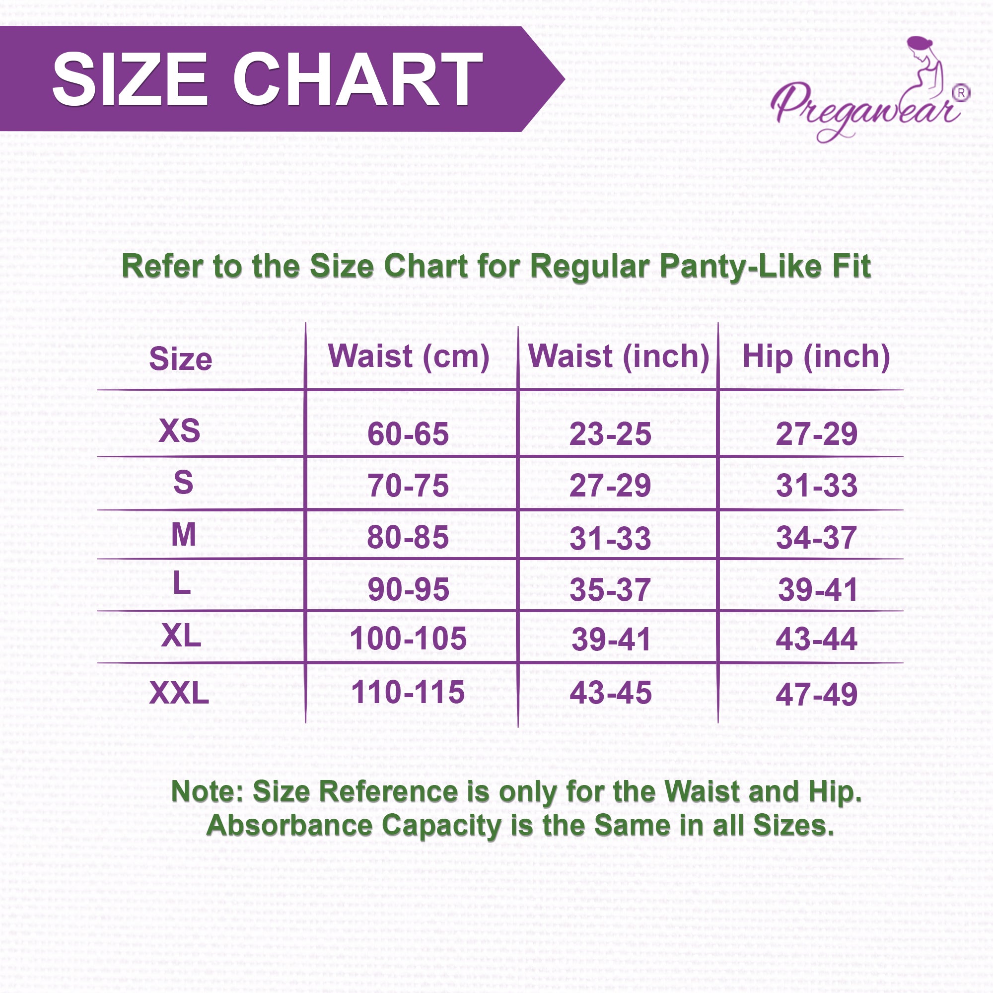 Pregawear Disposable Maternity Panty-High Absorbance Pad & Leak Guards(5 Pieces)