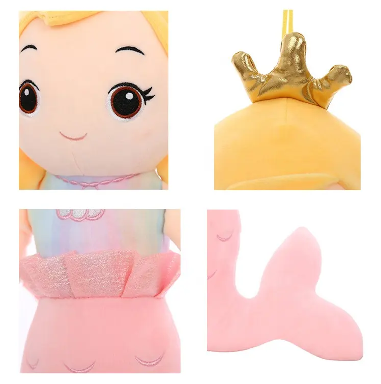 Adorable Mermaid Doll 30 cm soft toy