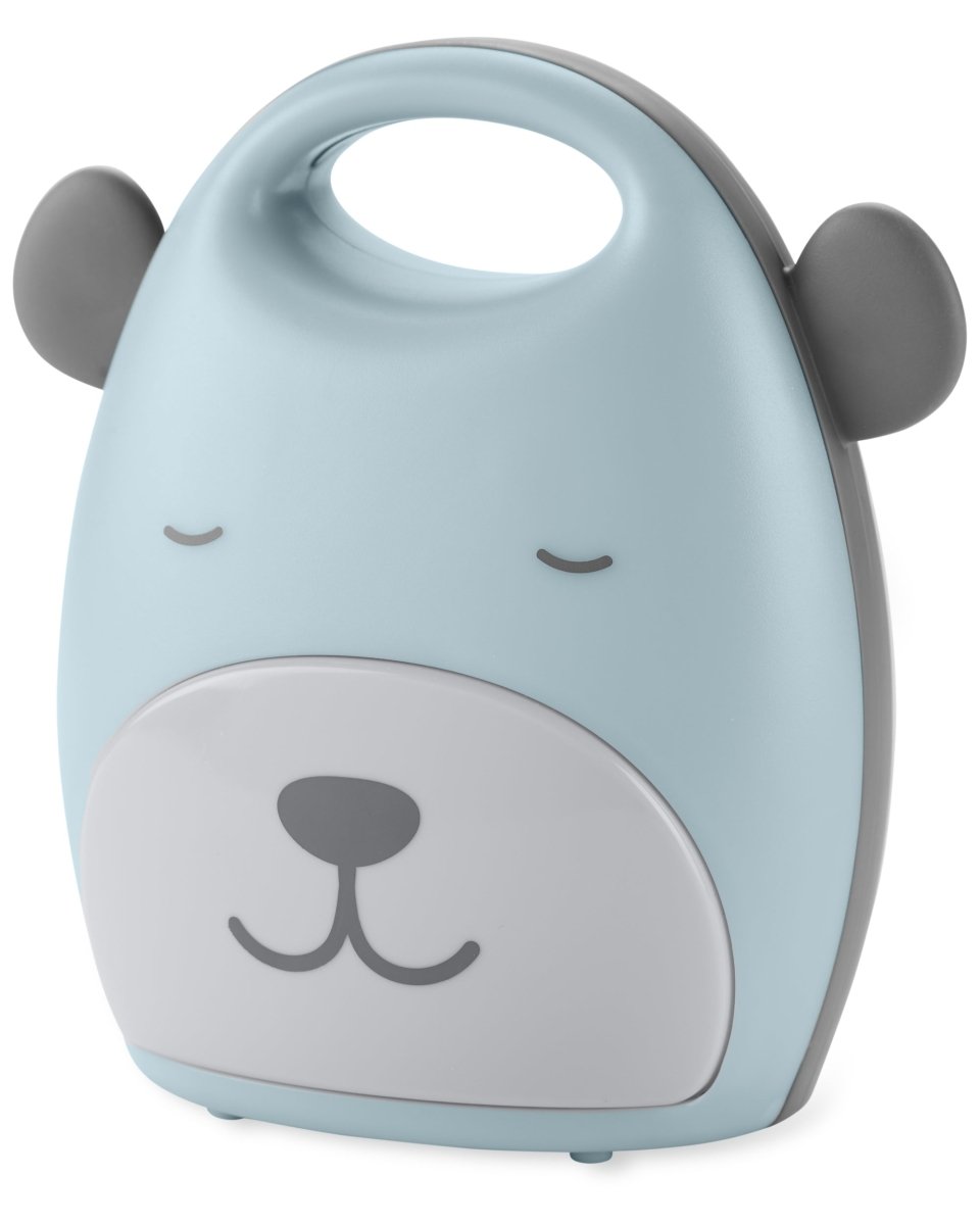 Skip Hop Beary Cute Take-Along Nightlight Nursery Bed Time Grey & White - 9O214410