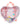 Skip Hop Clear Glitter Heart Backpack Transparent Girls - 9Q892810