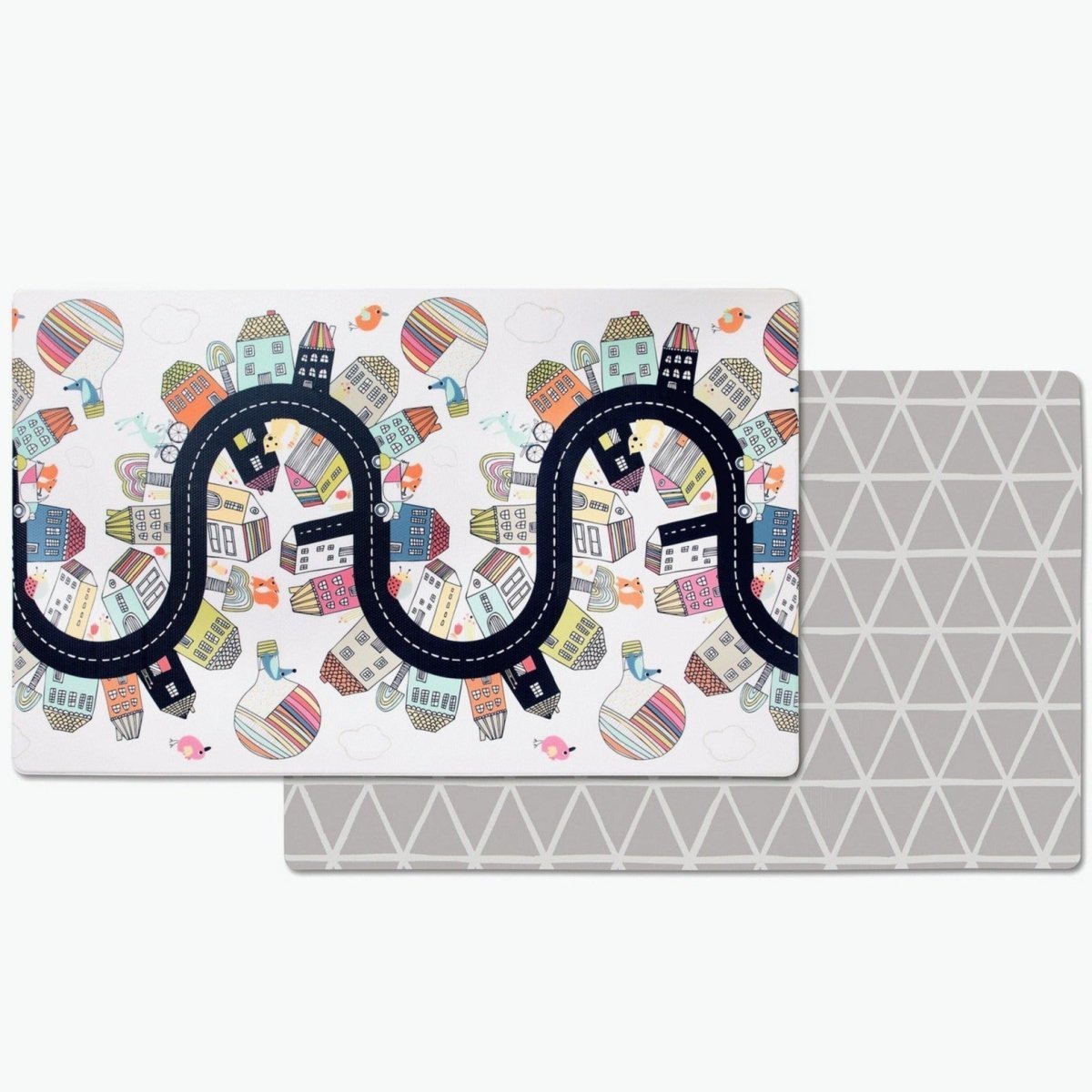 Skip Hop Doubleplay Reversible Roll Up Playmat- Vibrant Village - 243102