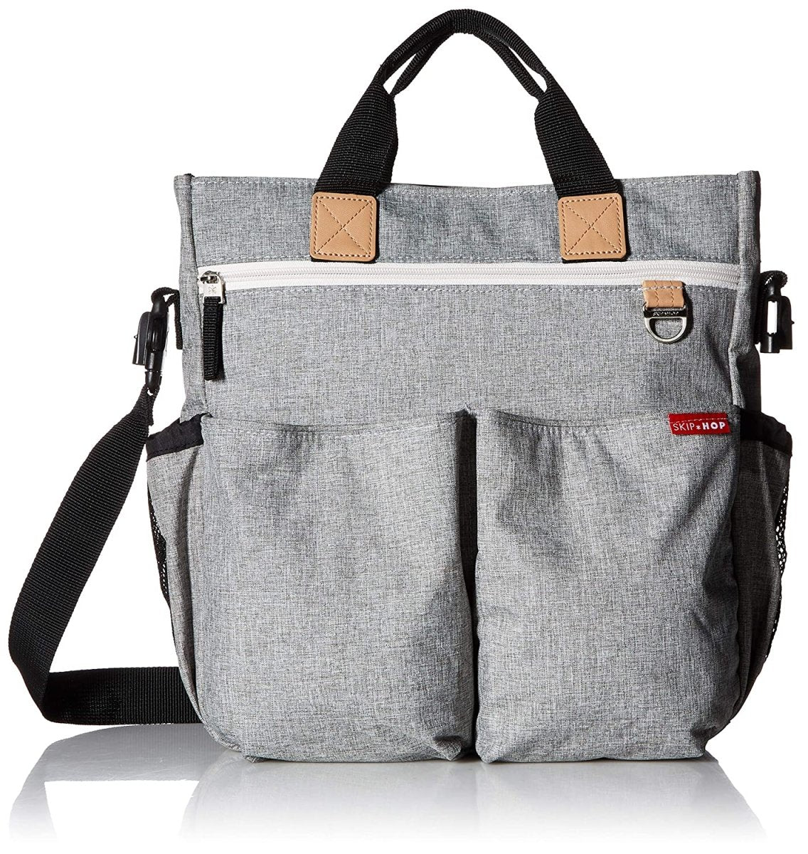 Skip Hop Duo Signature Diaper Bags- Grey Melange - 200326