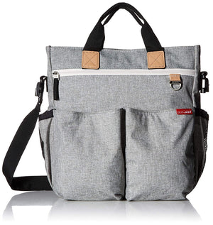 Skip Hop Duo Signature Diaper Bags- Grey Melange - 200326