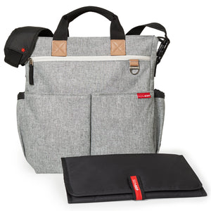 Skip Hop Duo Signature Diaper Bags - Grey Melange - 200326