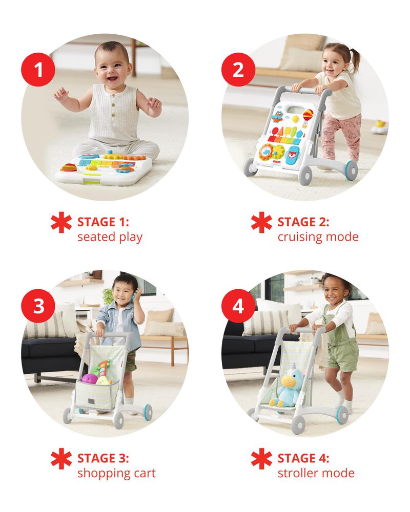Skip Hop Explore & More Grow Along 4 - in - 1 Activity Walker Multicolour 6M to 48M - 9J057510